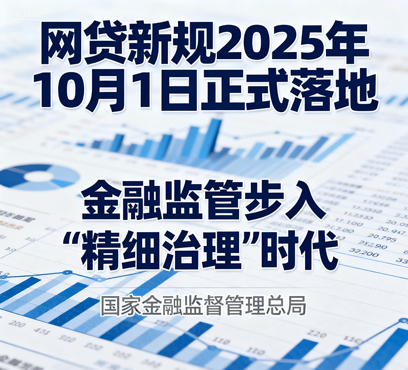 [评论]网贷新规将于10月1日正式落地，金融监管步入“精细治理”时代