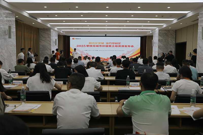 2025攀枝花城市价值暨土地资源发布会圆满落幕，56宗优质土地集中亮相